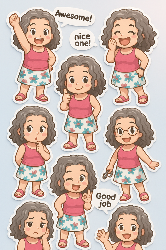 Say It with Stickers: My Boutique Life in 6 Moods