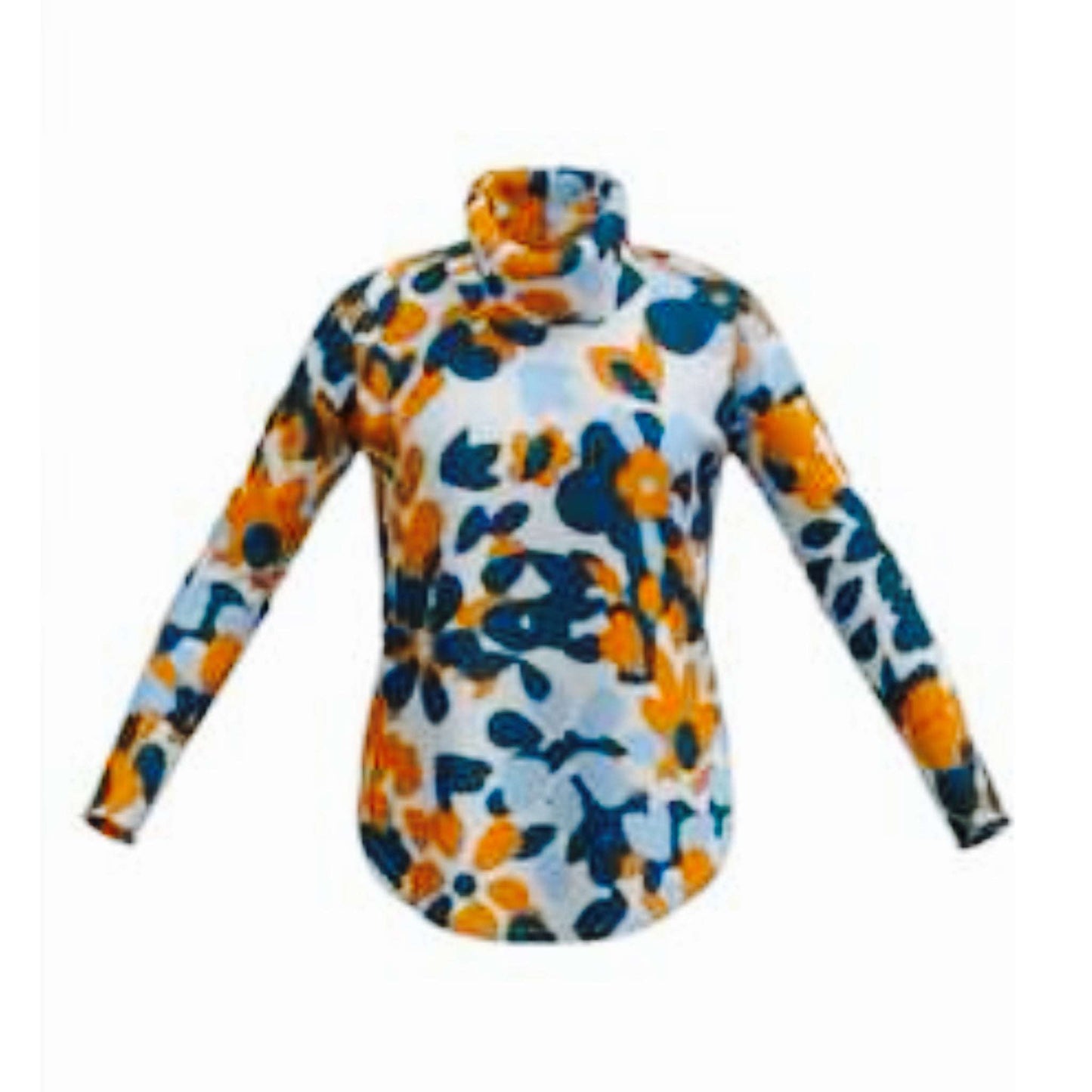 Aubrey Cowl Neck - Floral