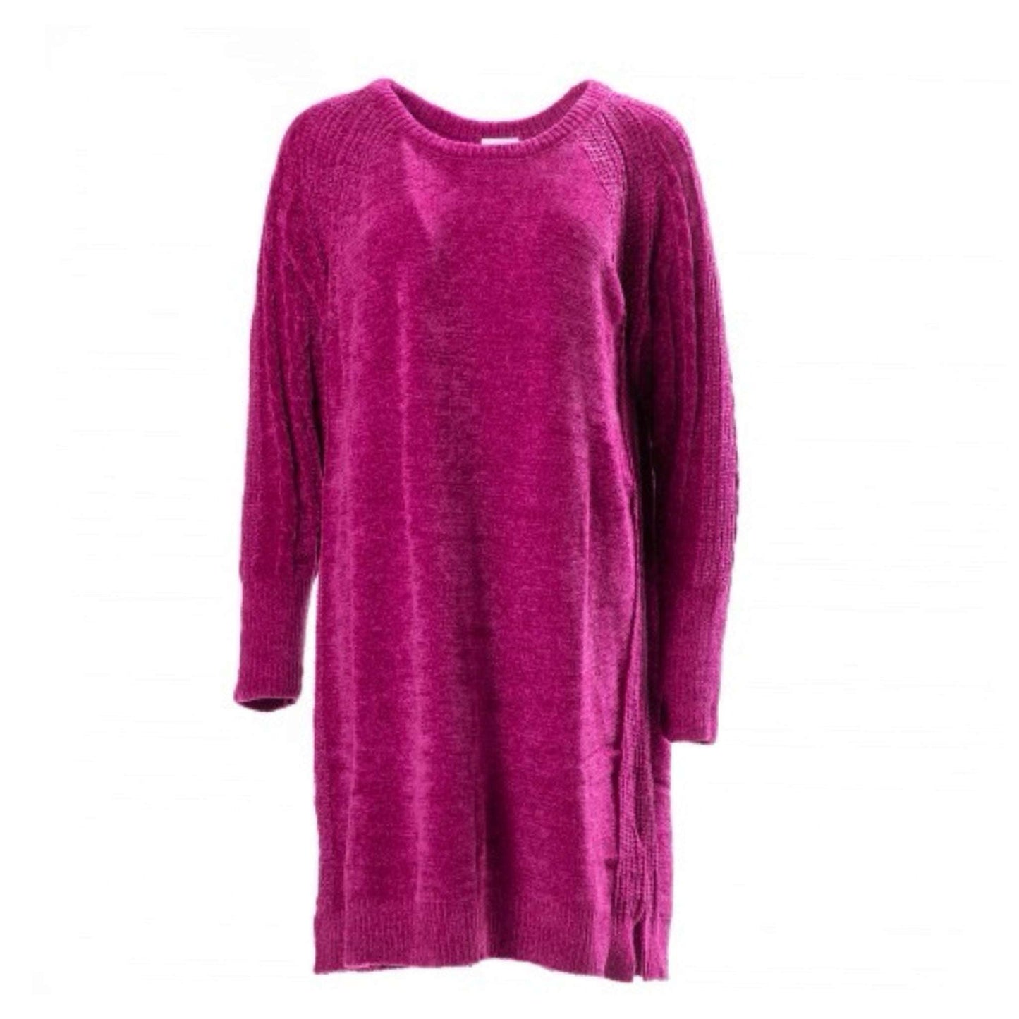 Lauren Sweater Dress - Solid Magenta