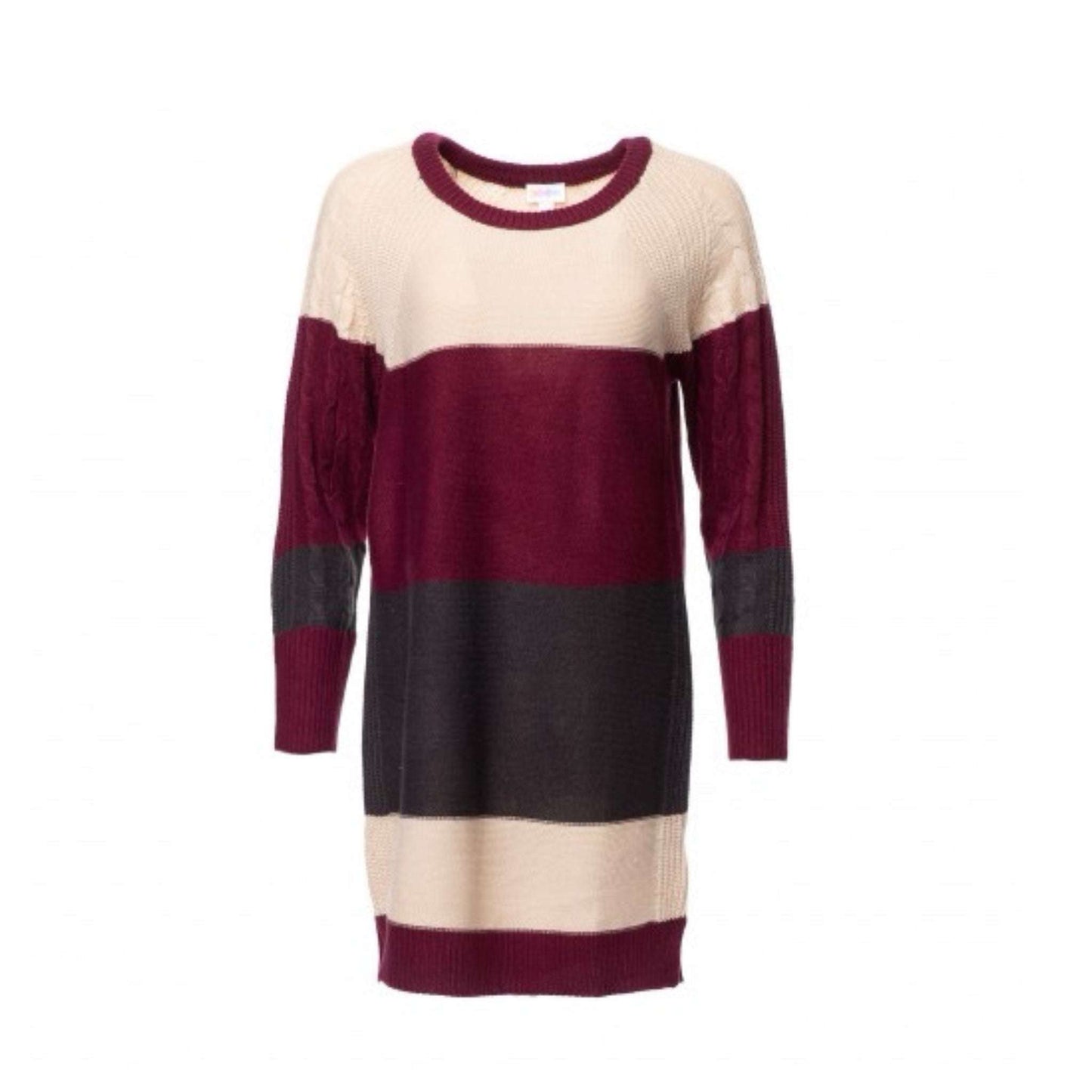 Lauren Sweater Dress - Striped