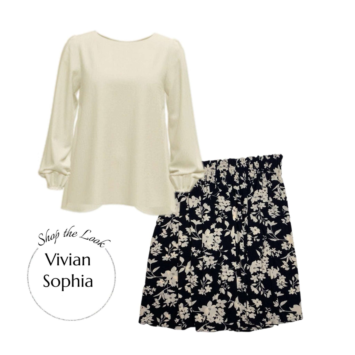 Sophia Skirt - Floral