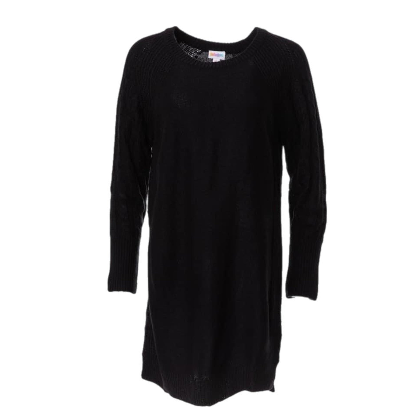 Lauren Sweater Dress - Solid Black
