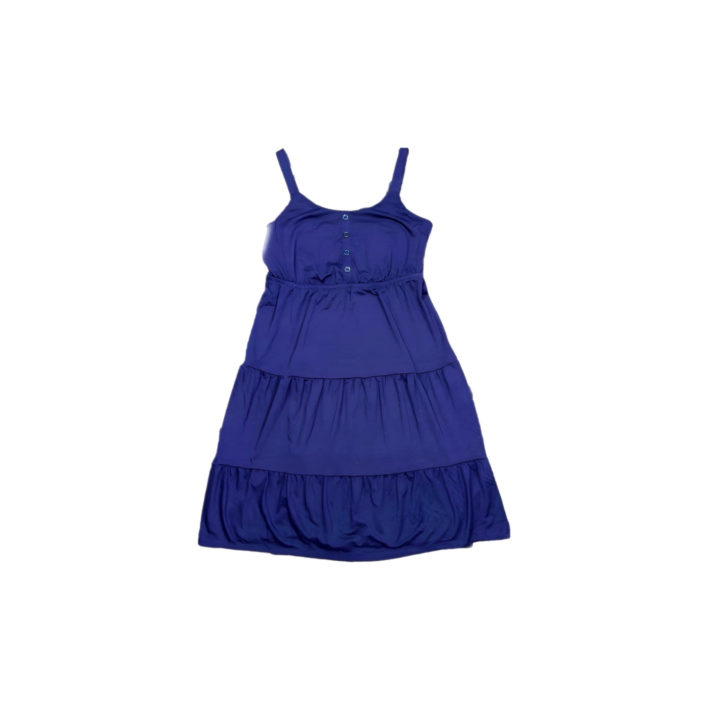 Amanda Tiered Tank Dress - Solid Navy