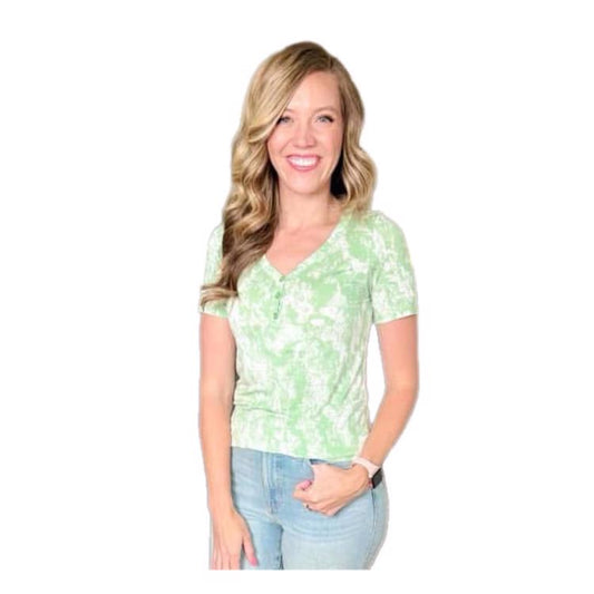 Bailey Tee - Green Wash