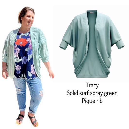 Tracy Cardigan - Solid Mint