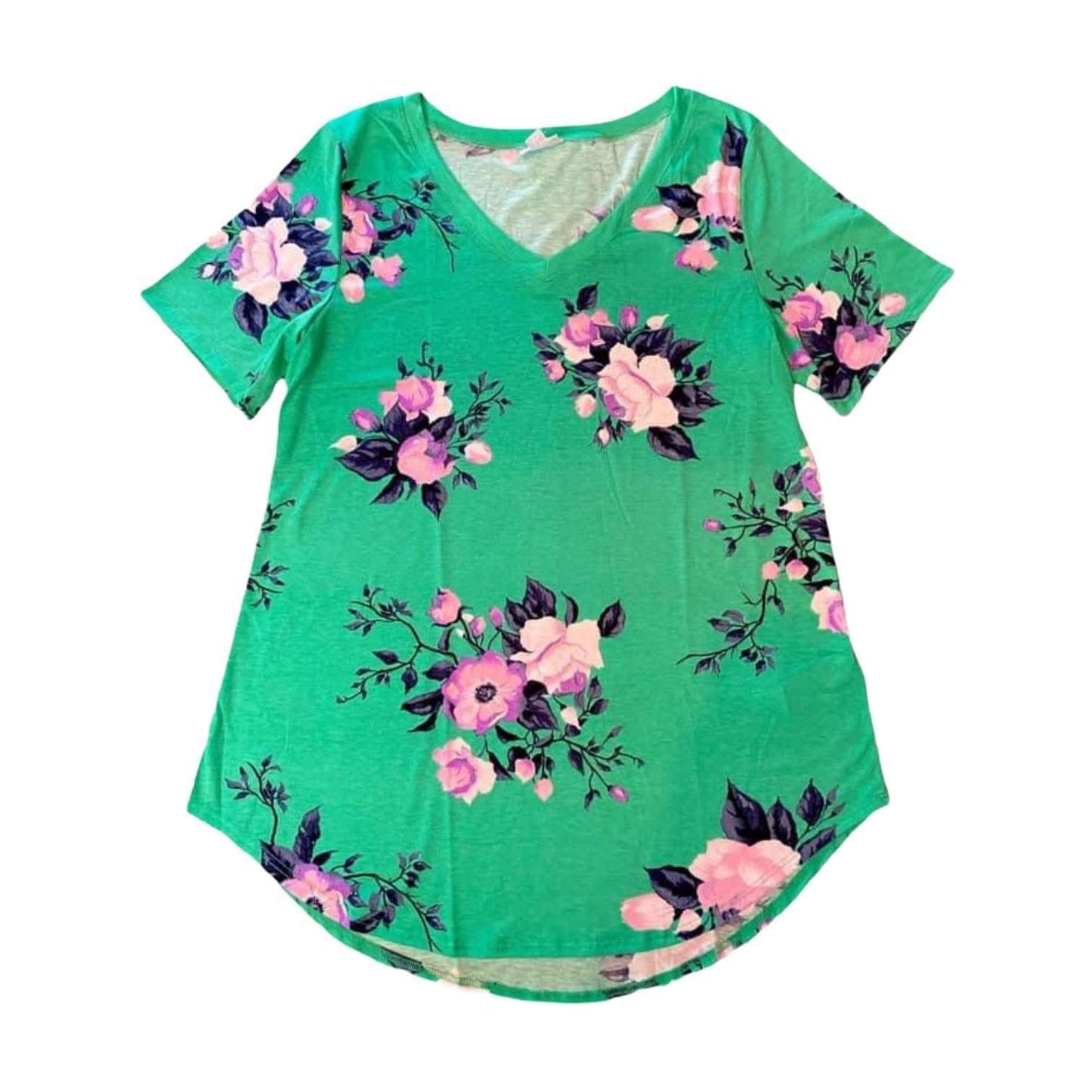 Iris Short Sleeve Tee - Floral
