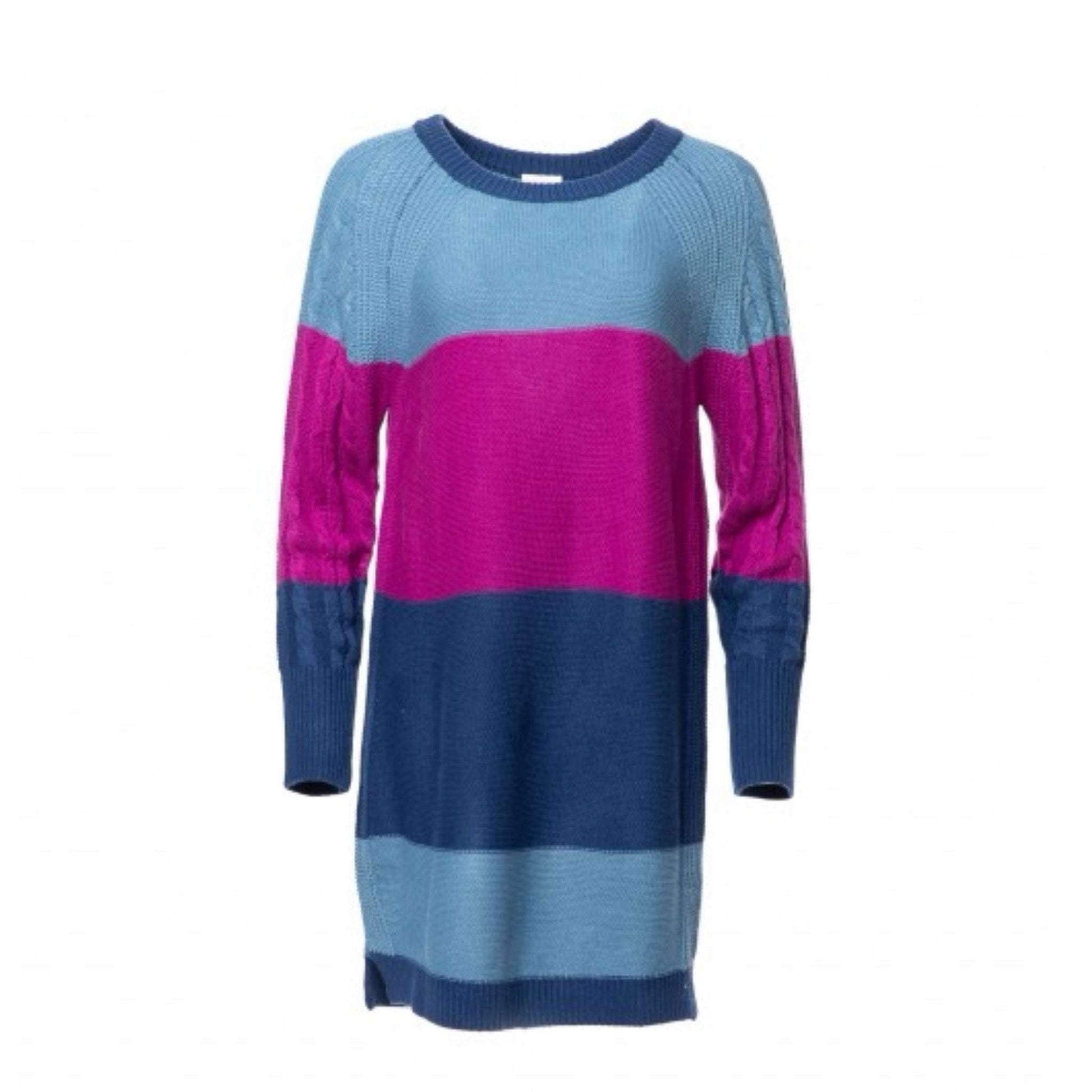 Lauren Sweater Dress - Striped