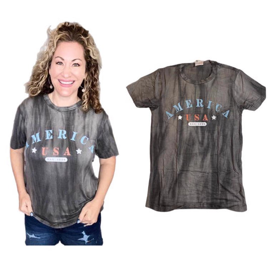Rocker Short Sleeve Tee - USA