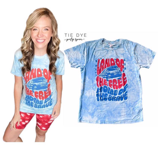 Rocker Short Sleeve Tee - Land of the Free